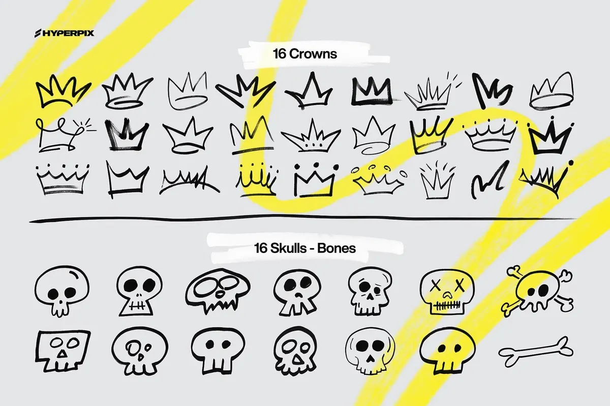 Hyper Marker — 1000+ Marker Elements