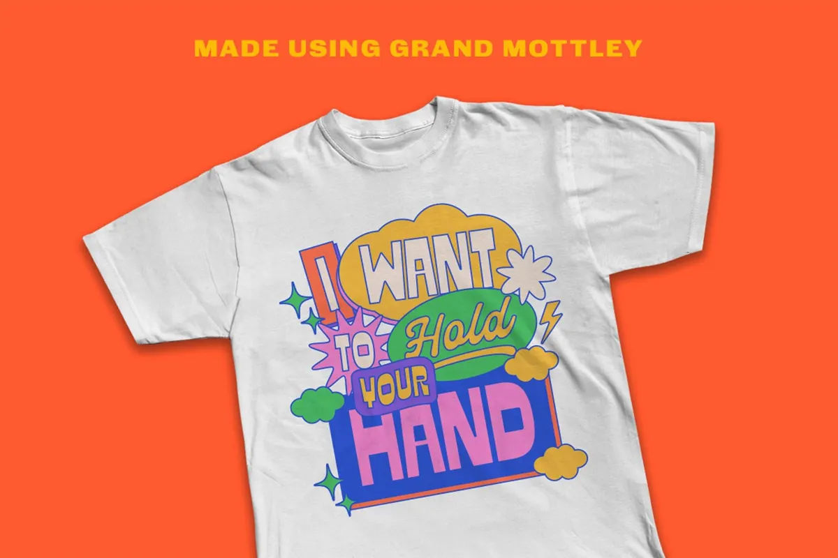 TNSC Grand Mottley - Font Duo
