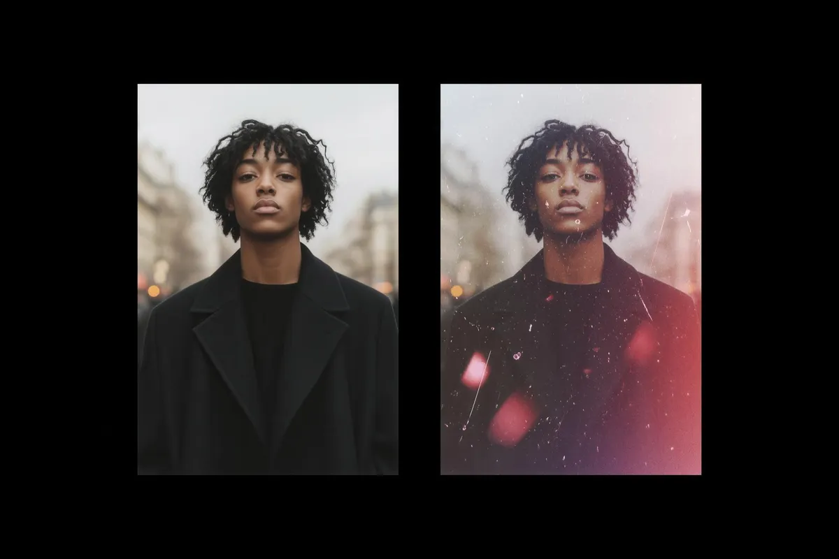 Light Leak Photo Effect