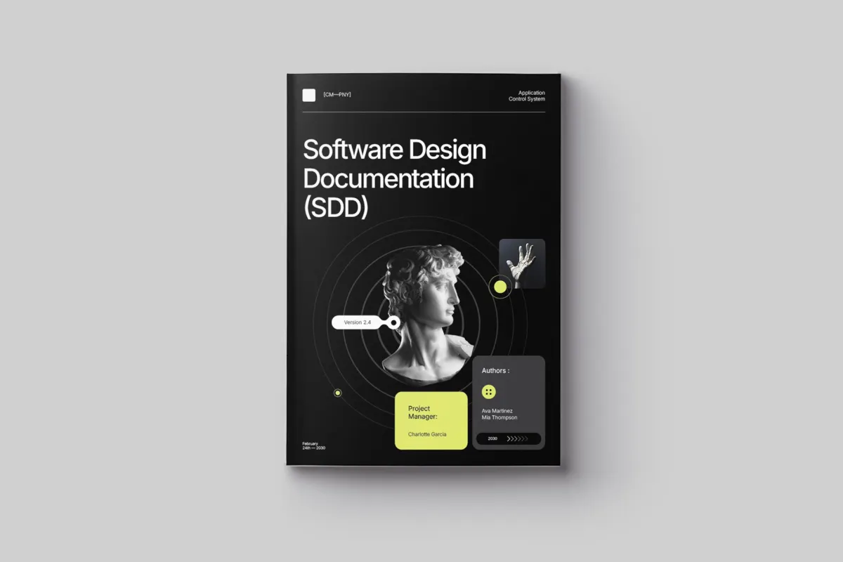 Software Documentation Template InDesign - SDIH