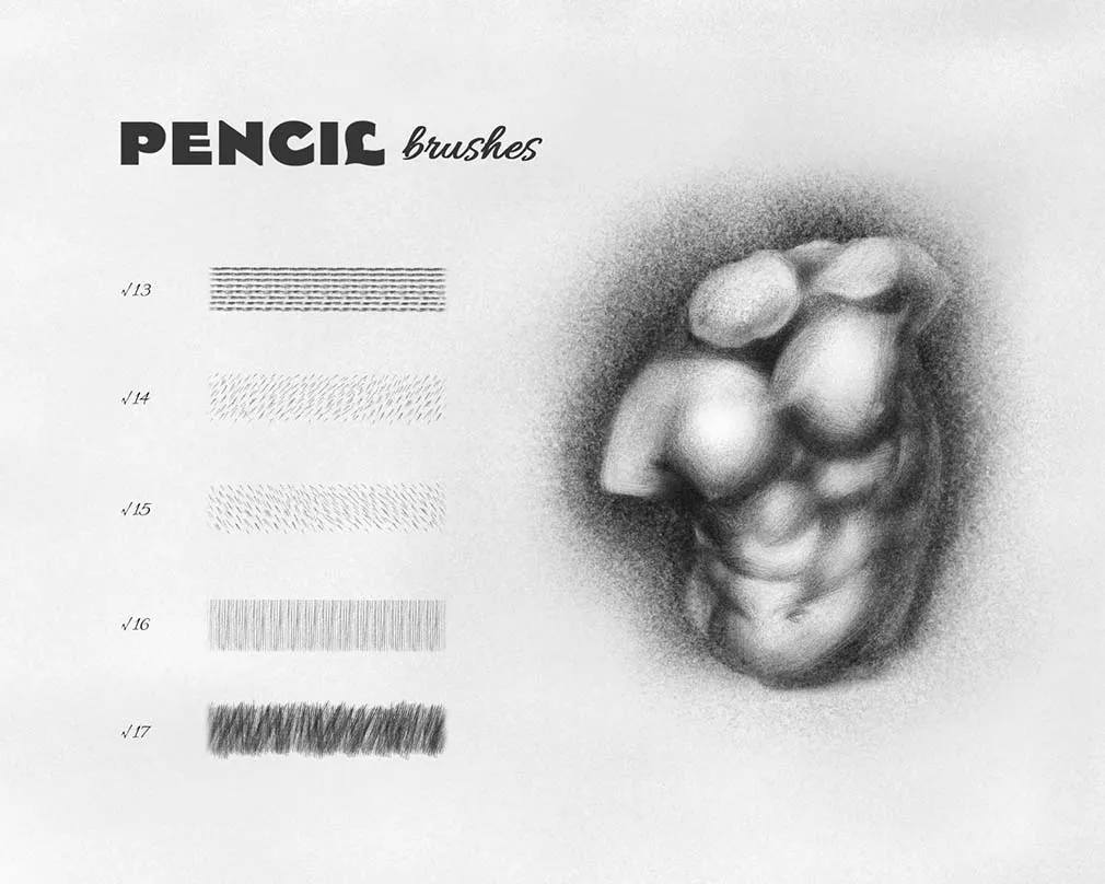 Sketch Pencil Procreate Brushes