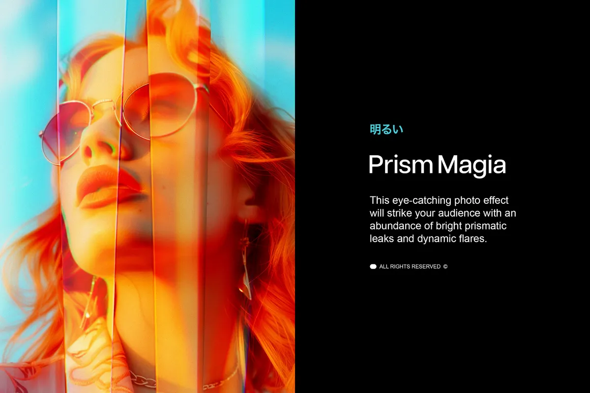 Radiance Prism Photo Effect