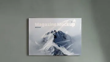 Landscape Magazine Mockup