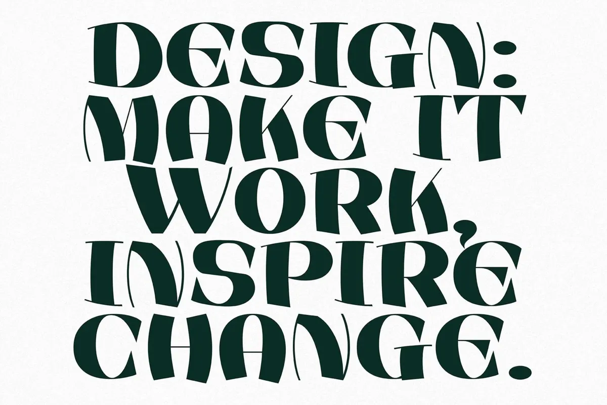 Nectar Mojo - Art Deco Typeface