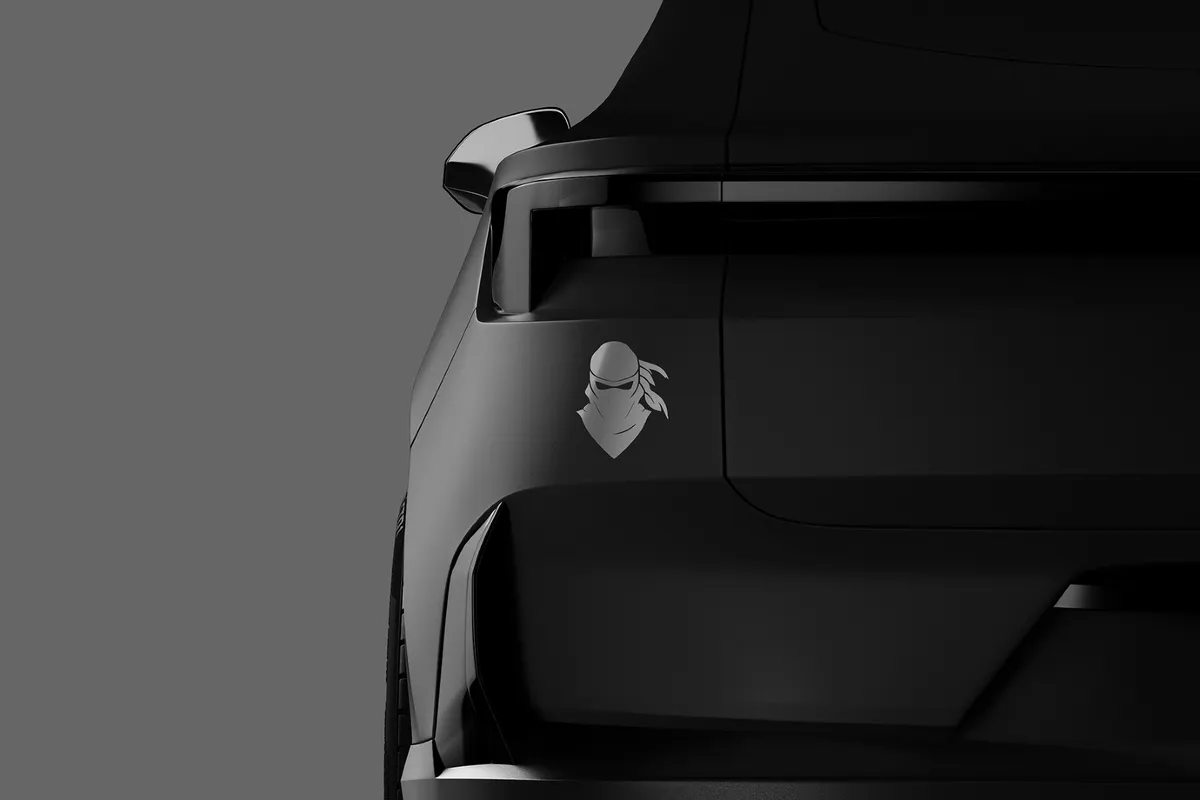 Car Sticker Mockup