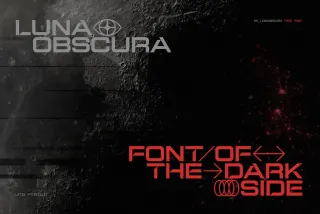 LunaObscura Font