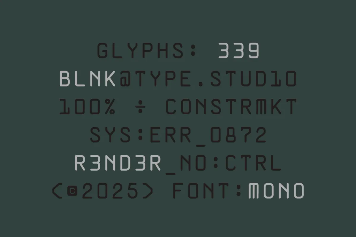 Circula Mono - Rounded Monospace Sans Font