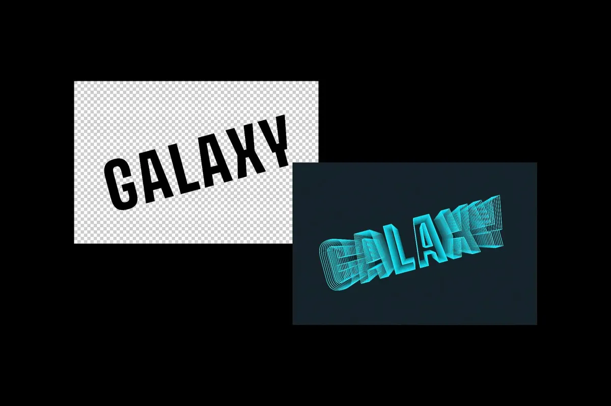 Isometric Text Effect