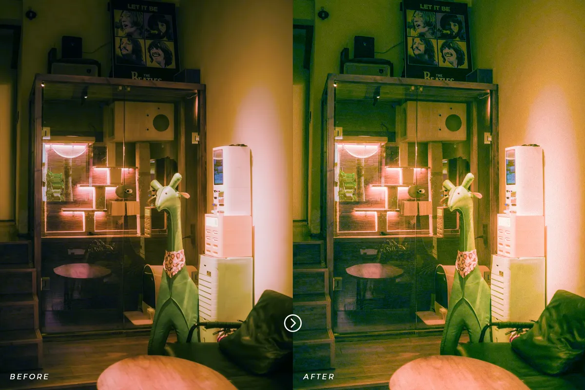 Vintage Cinema Lightroom Presets