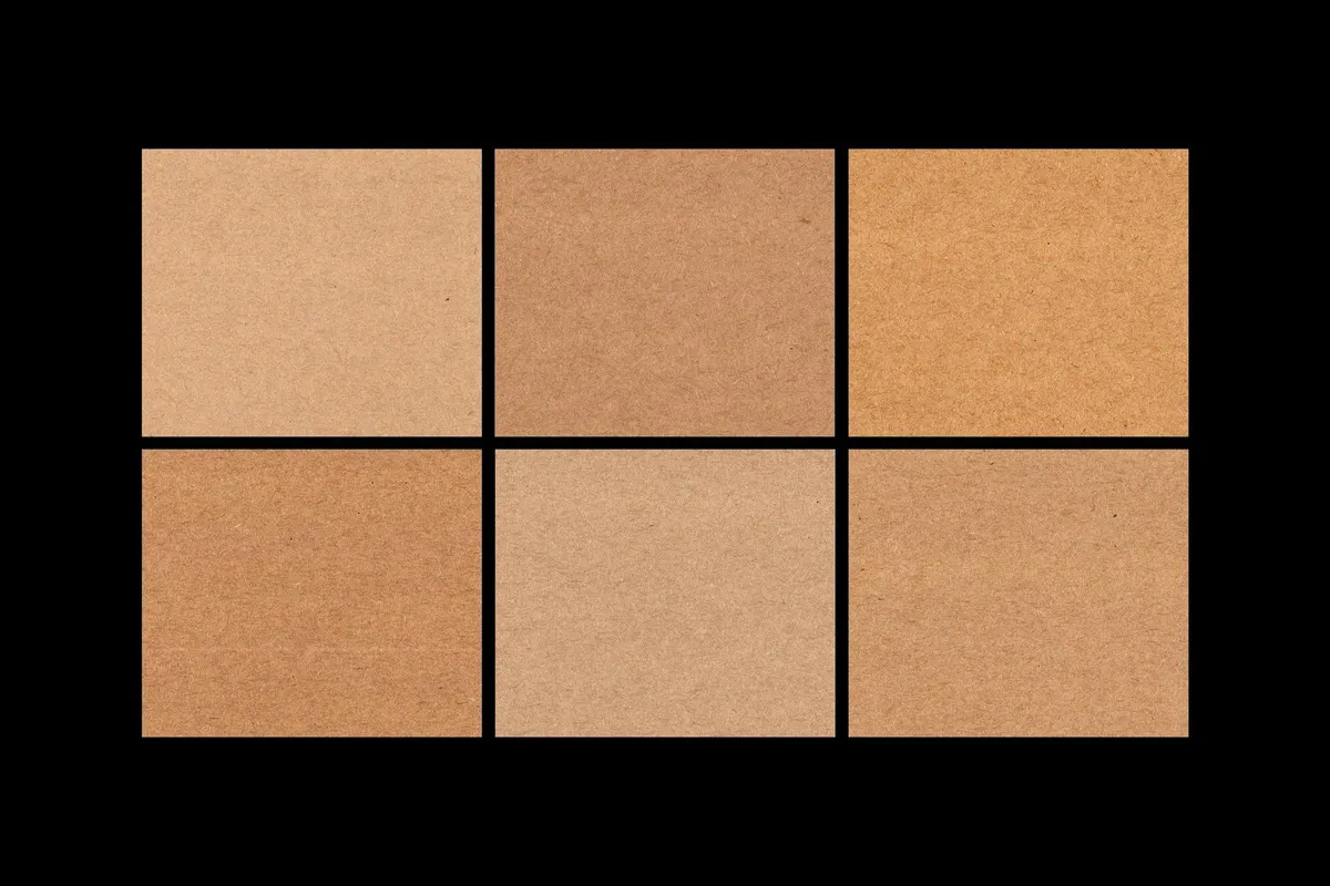 Authentic Kraft Paper Textures
