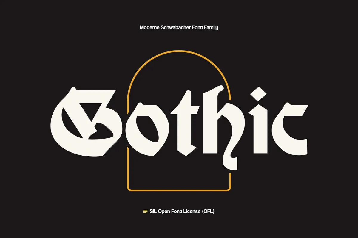 Modern Schwabacher Font Family