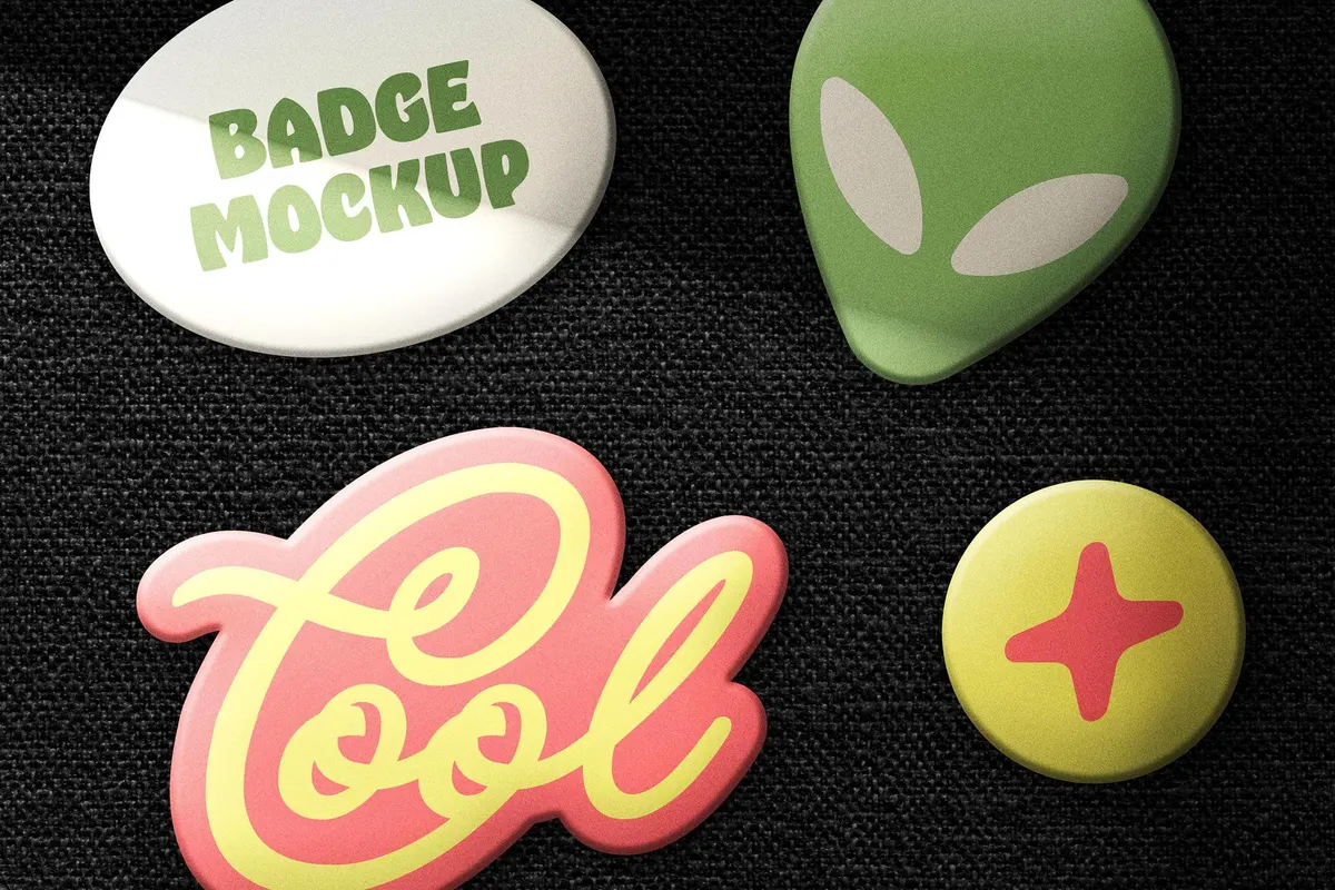 Badge Design Mockup