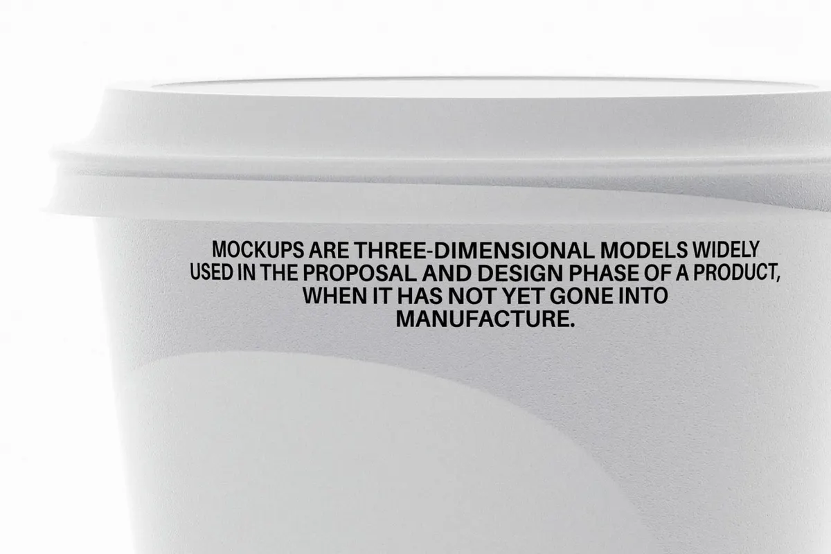 Paper Cup Mockup