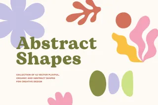 Playful Abstract Shapes Vector Pack