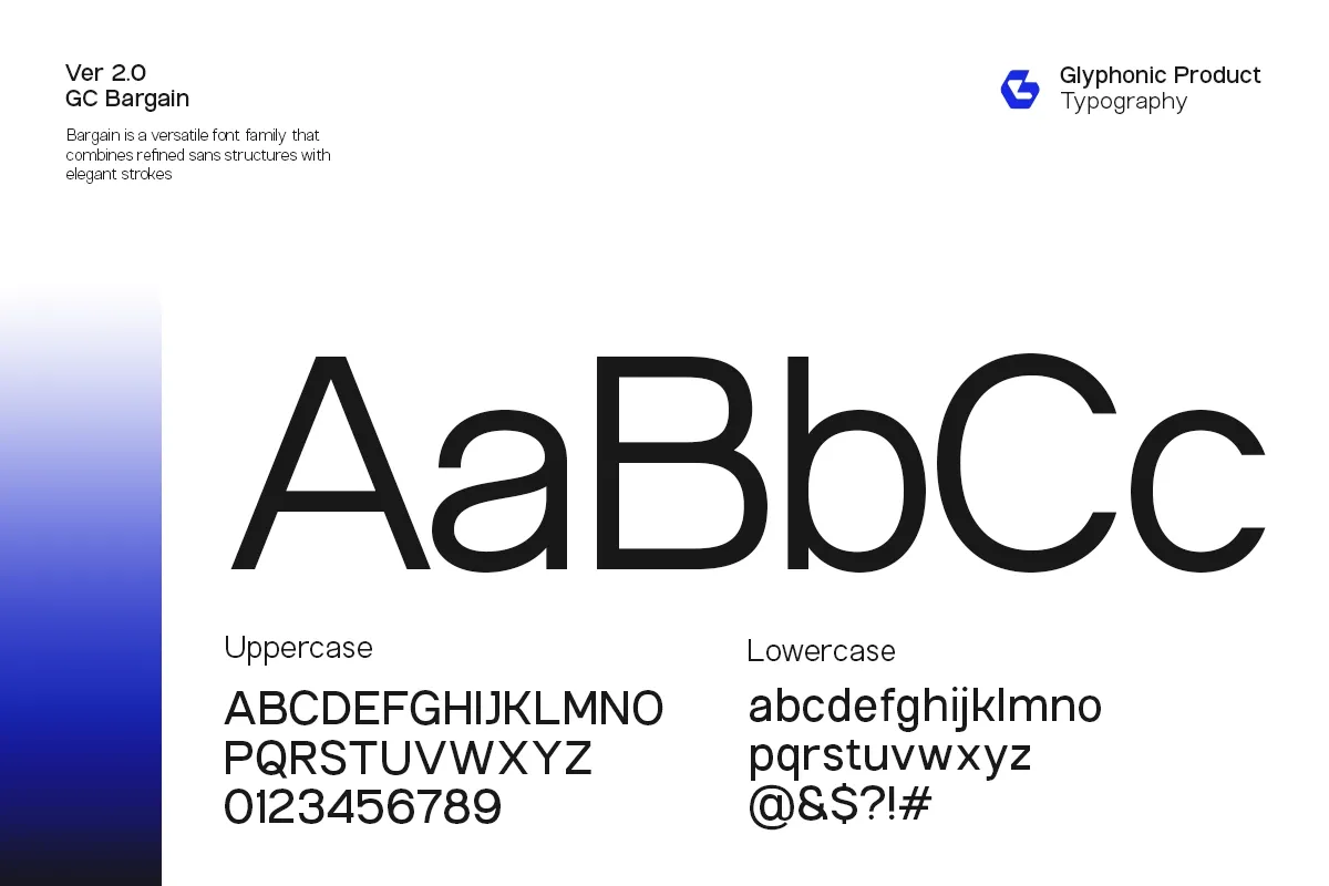 GC Bargain – Modern Sans Family
