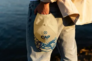 Cap Mockup in Hand