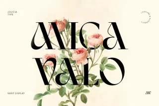 Mica Valo - Elegant Serif Display Font