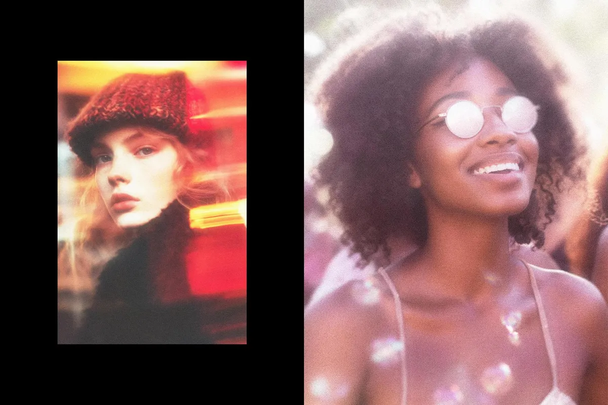 Blurred Motion Photo Effect