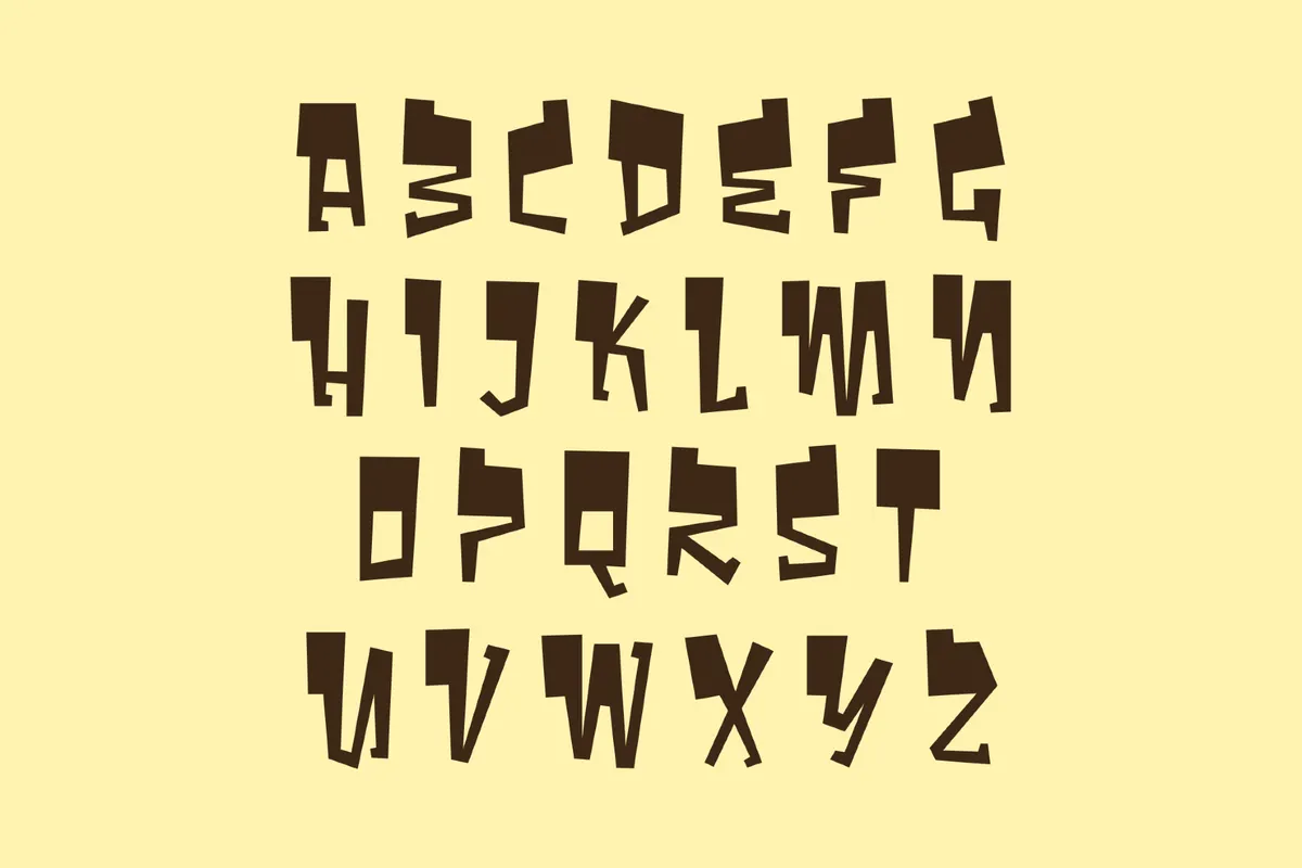 Bombr - Funny Street Font