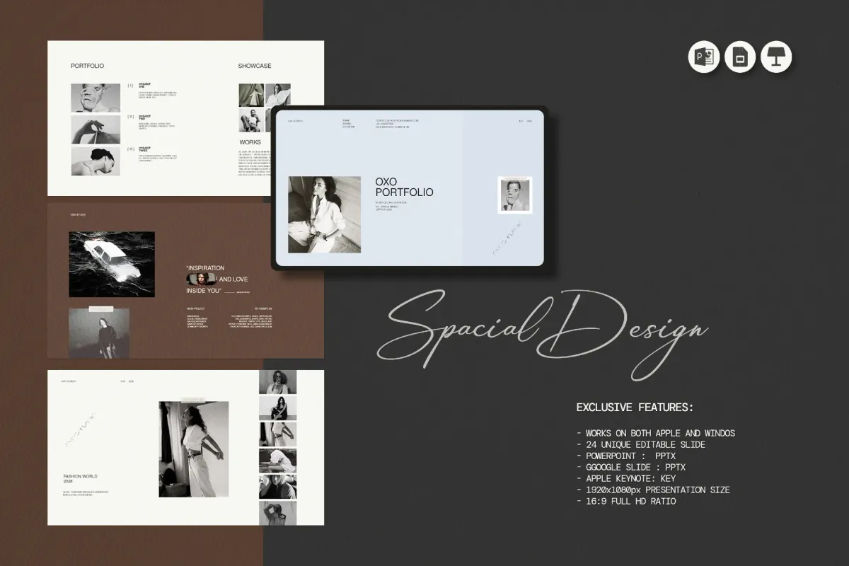 OXO | Portfolio Presentation Template