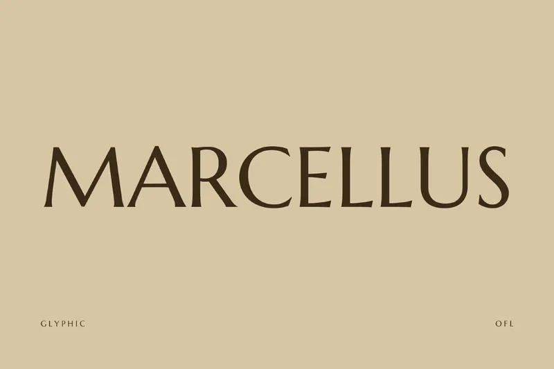 Marcellus / Free Antique Font