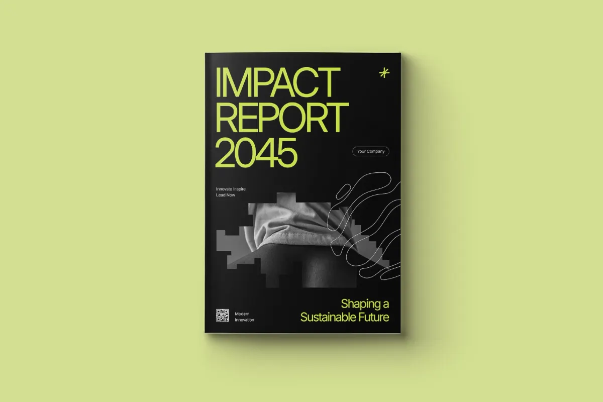 Humma - Minimalist Impact Report Template