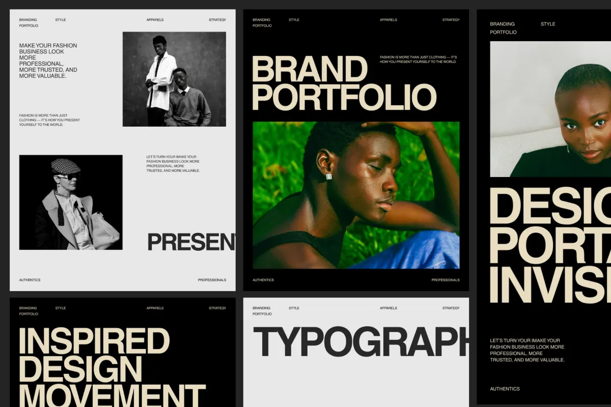 Brand Portfolio - Social Media Template Bundle