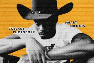 Gritty Photocopy Scan Effect