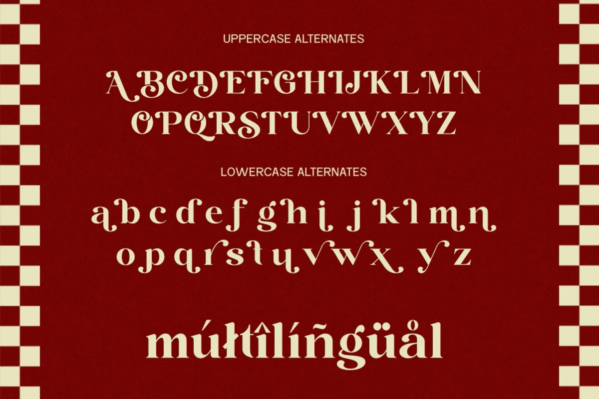 Sora Carnel - Retro Serif Font