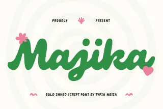 Majika - Bold Retro Script