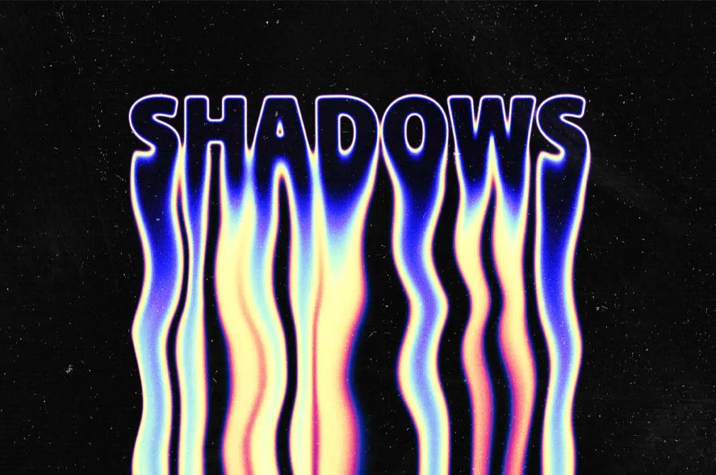 Liquid Acid Melting Text Effect
