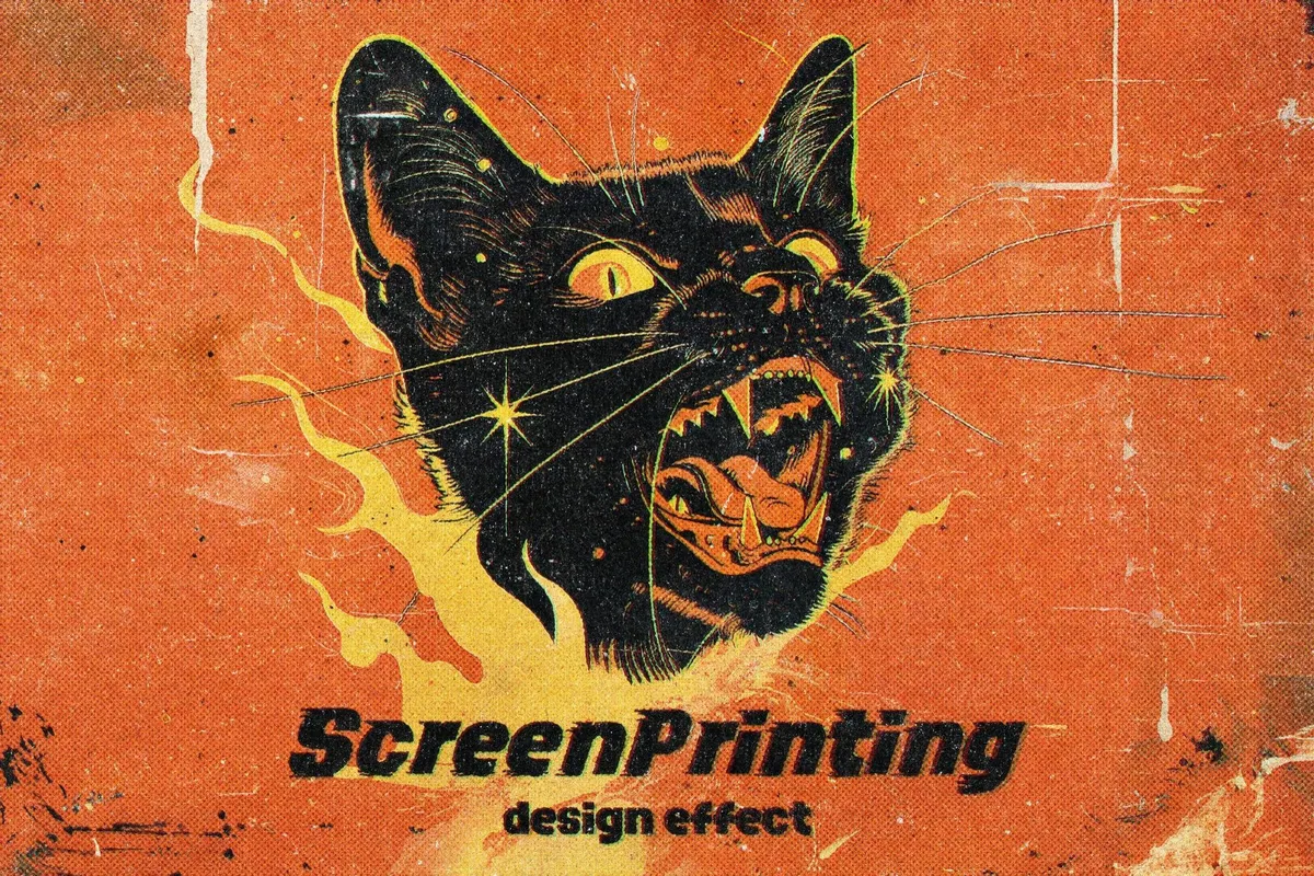 Screen Printing Design Effect