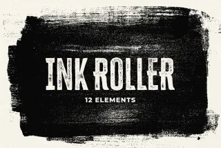 Ink Roller Strokes
