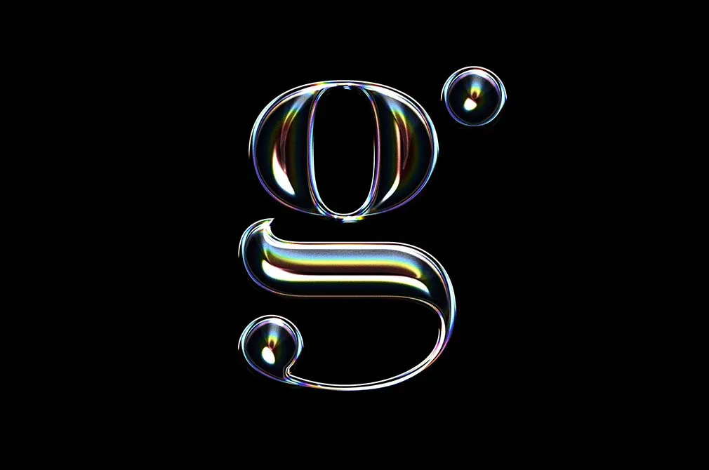 Chrome Logo Mockup