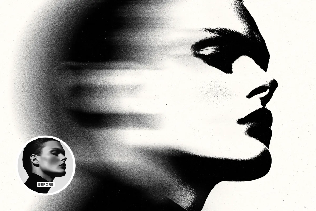 Duotone Motion Photo Effect