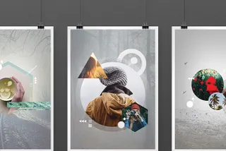 Geometric Photo Art Templates