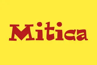 Mitica - Retro Cartoon Font