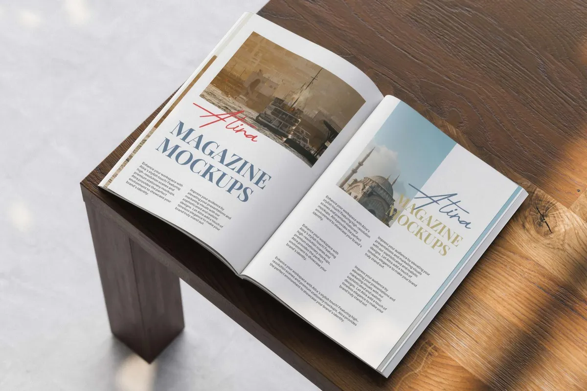 Interior Book Mockups