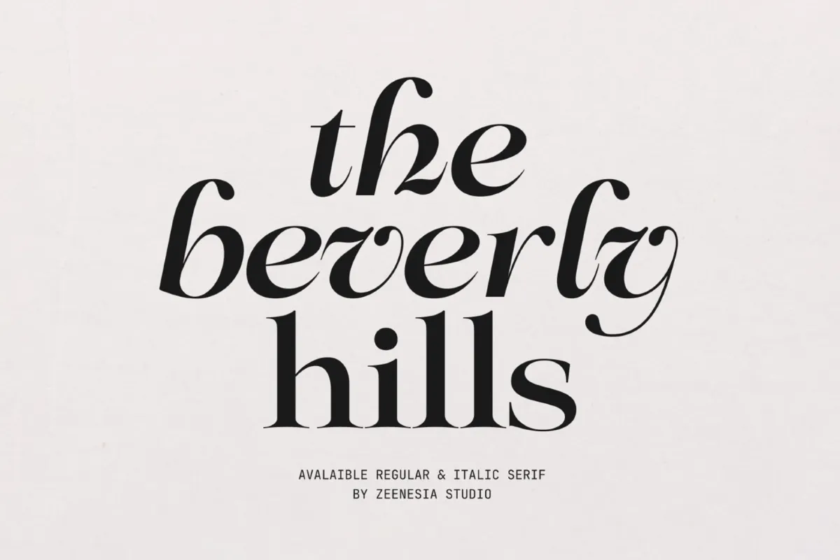 Flowsky Editorial – Elegant Serif Font