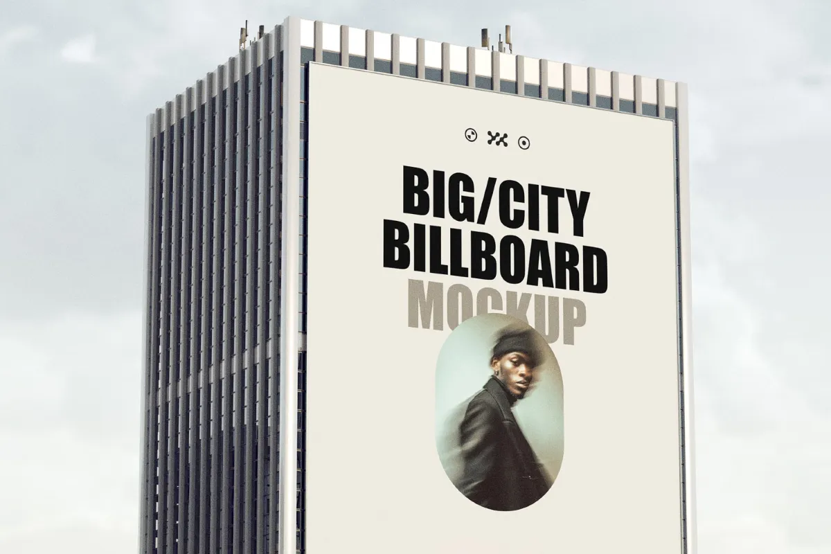 Big City Billboard Mockup