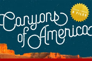 Canyons Vintage Script Font