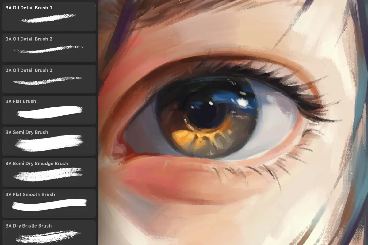 Classy Oil Clip Studio Brushes