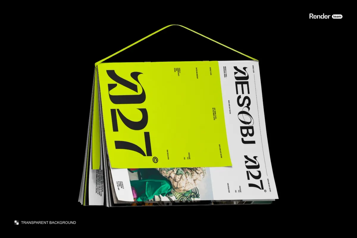 Magazine Mockup Set
