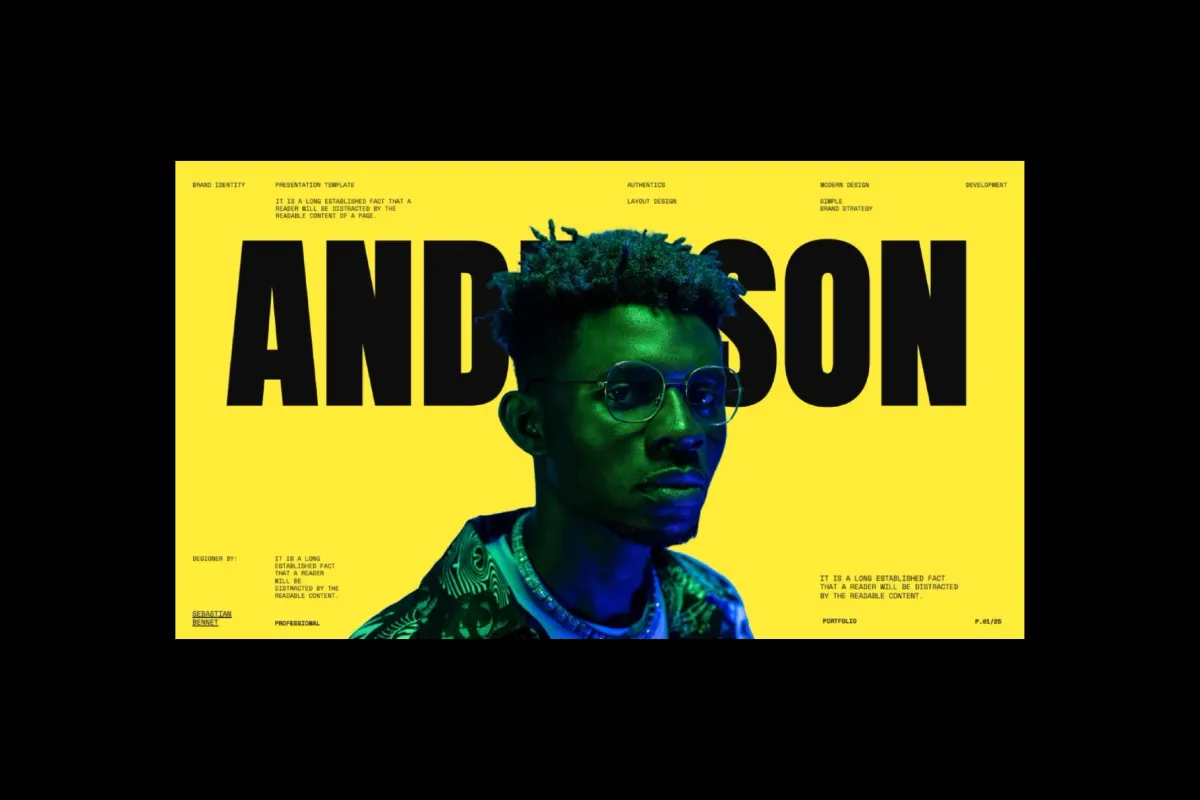 Anderson - Brand Strategy Google Slides Template