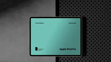 Steel & Concrete iPad Pro Mockup
