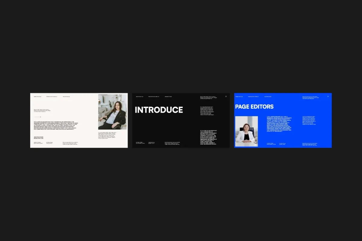 PowerPoint Digital Marketing Plan Template