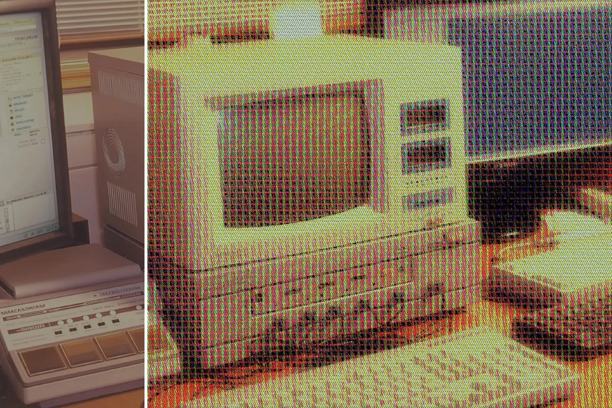 CRT LED Photo Effect