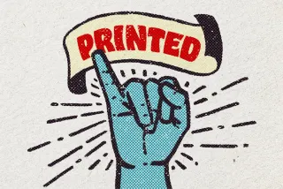 Halftone Stamp Effect