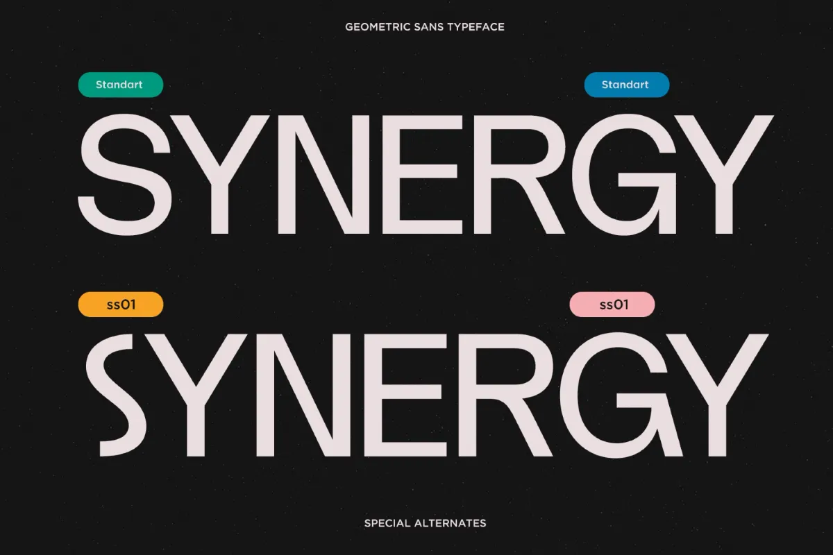 Soltyer - Geometric Sans Serif Font