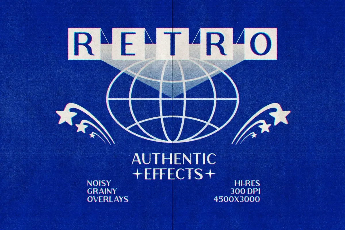 Authentic Retro Effect